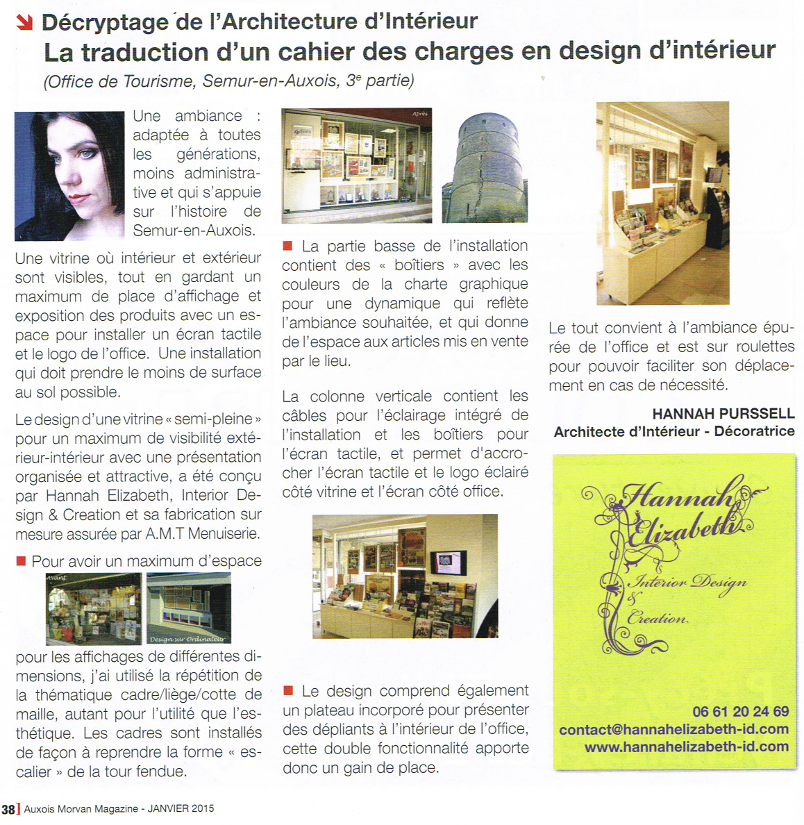 Article janvier 2015 hannah elizabeth interior design